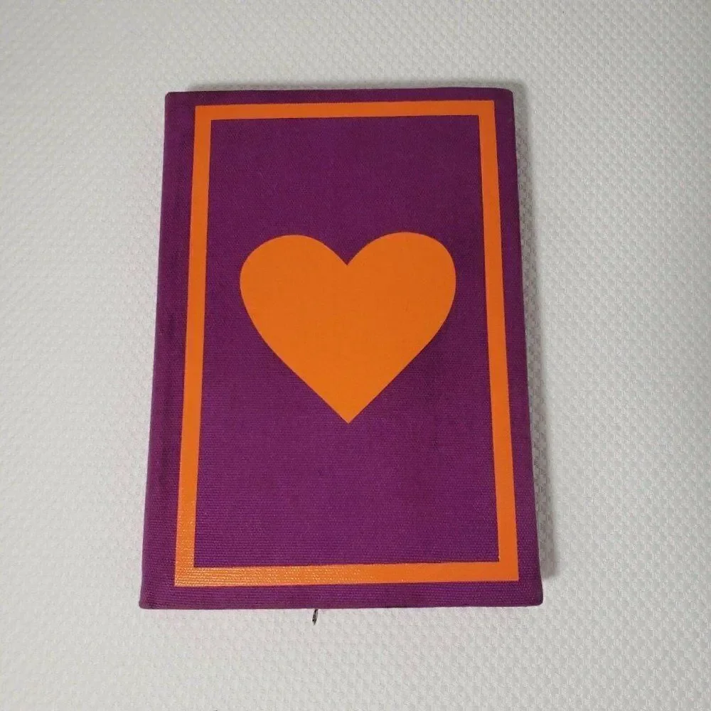 Protective Cover Nook Case Jonathon Adler Pink Purple Orange Heart Peace Love